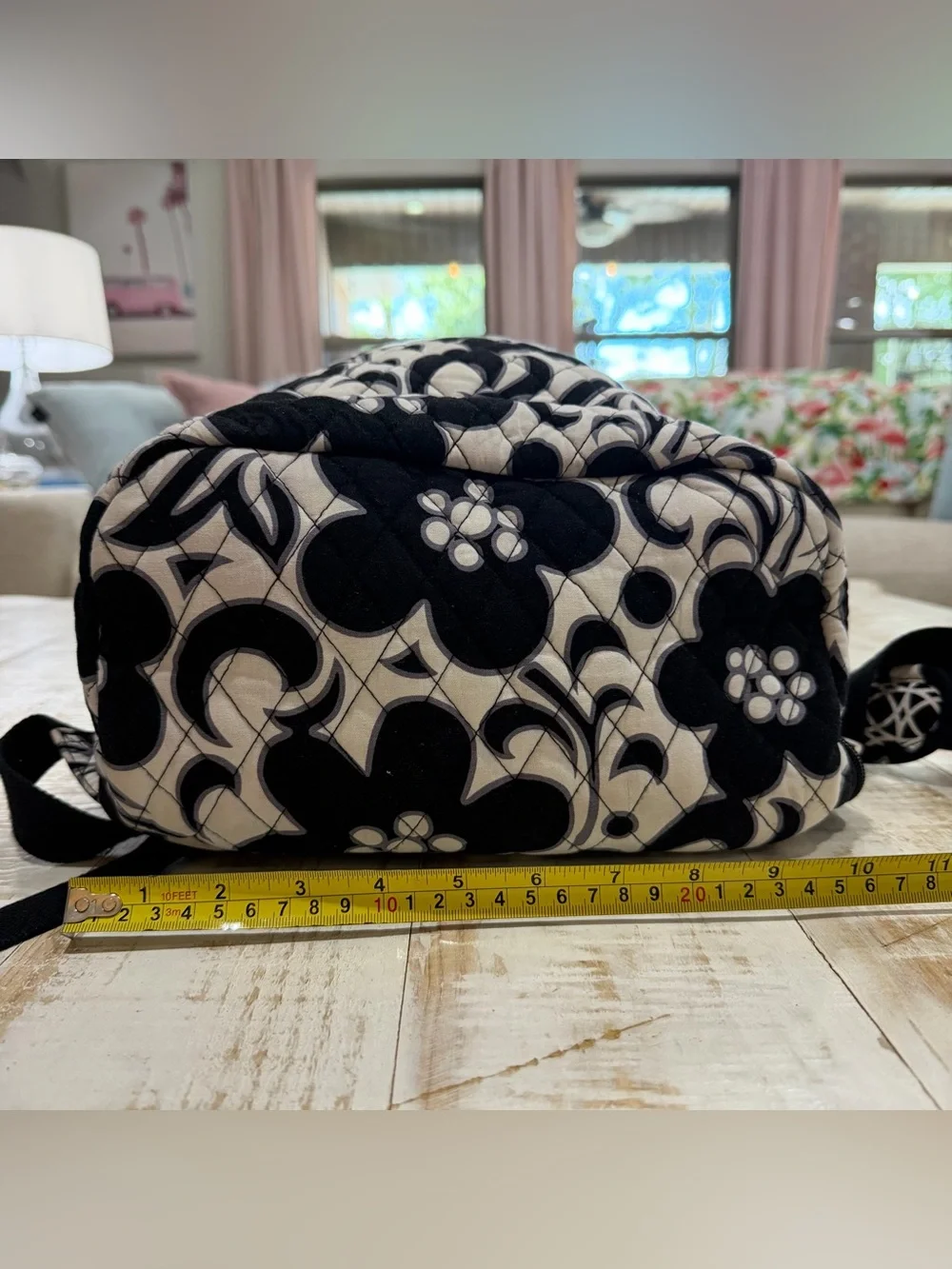 Vera Bradley Backpack Campus Tech Laptop Night and Day Retired Bag
